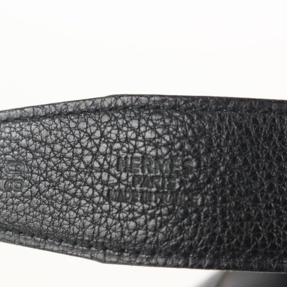 Hermès 32mm Reversible H Logo Belt Kit Matte Silver Black x Navy Blue 114h47 main image 9